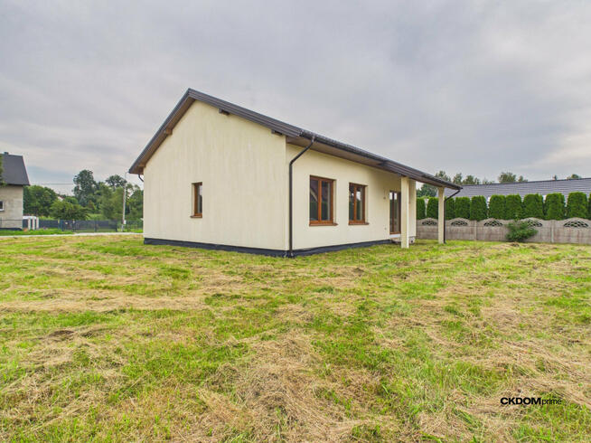 Nowy dom parterowy 98m2 Krajno-Parcele działka 24a