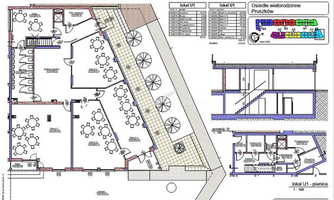 Lokal 312 m² Witryny od ulicy OgródekI Osiedla