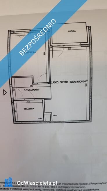 Bezpośrednio 2 pokoje w nowym bloku.