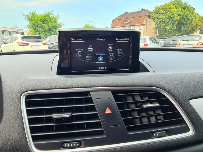 Audi Q3 2.0 TDI 150KM Navi PDC Full Led Klimatronik Sensory Tempomat Halogeny