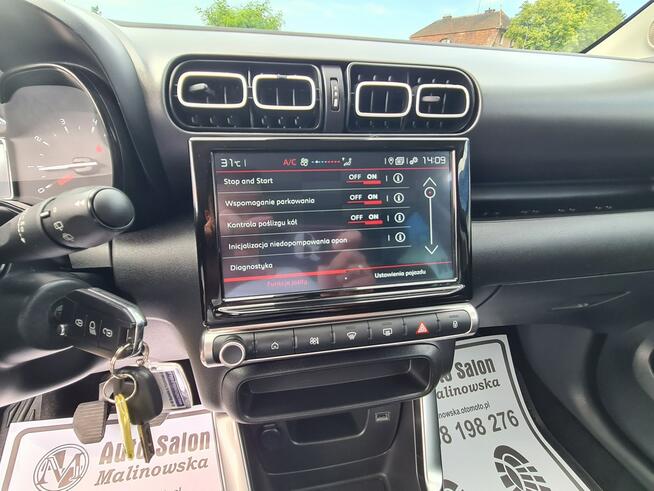 Citroen C3 Aircross Navi PDC Grzana Szyba Przód Full Led Sensory Tempomat Asystent Pasa
