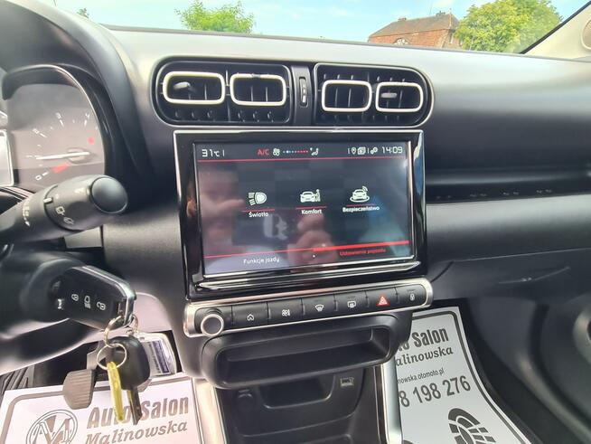 Citroen C3 Aircross Navi PDC Grzana Szyba Przód Full Led Sensory Tempomat Asystent Pasa