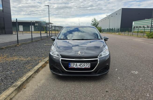 Peugeot 208 1.6HDi 2015r Duży Wyświetlacz Tempomat Klima Isofix Czujniki Piękny