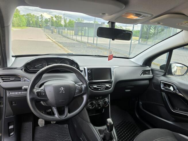 Peugeot 208 1.6HDi 2015r Duży Wyświetlacz Tempomat Klima Isofix Czujniki Piękny