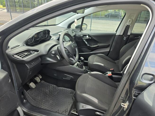 Peugeot 208 1.6HDi 2015r Duży Wyświetlacz Tempomat Klima Isofix Czujniki Piękny