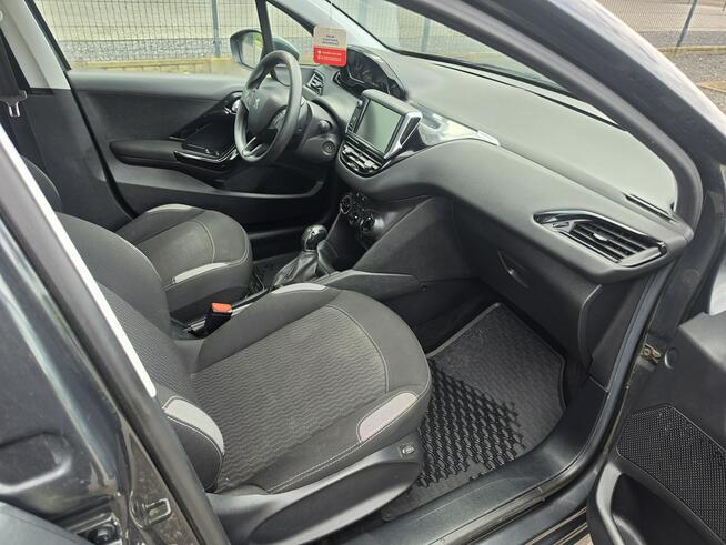 Peugeot 208 1.6HDi 2015r Duży Wyświetlacz Tempomat Klima Isofix Czujniki Piękny