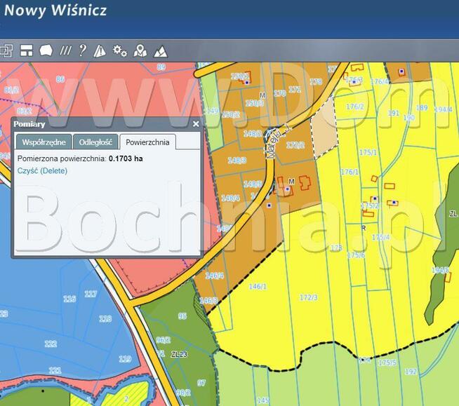 Działka rolno-budowlana Nowy Wiśnicz