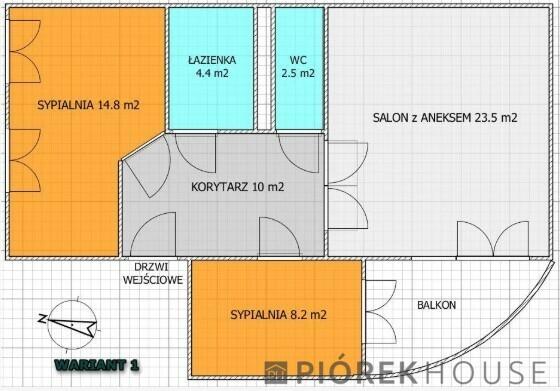 2-pokojowe mieszkanie w Ursusie