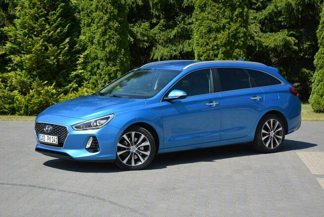 Hyundai i30 Ful Led Navi Kamera Radar ACC pół-Skóry Asyst. pasa BLIS Aso do końca