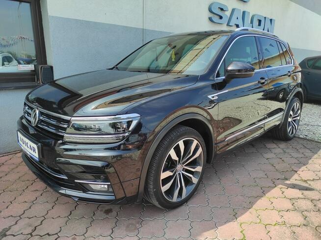 Volkswagen Tiguan R-line, DSG, 4-motion, alu 20'', alkantara, bogato wyposażony, zadbany