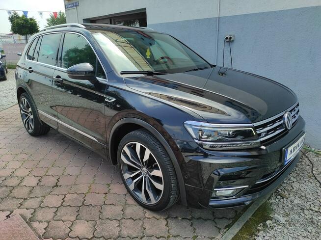 Volkswagen Tiguan R-line, DSG, 4-motion, alu 20'', alkantara, bogato wyposażony, zadbany
