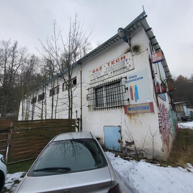 Syndyk sprzeda działkę budynek usługowy Wałbrzych