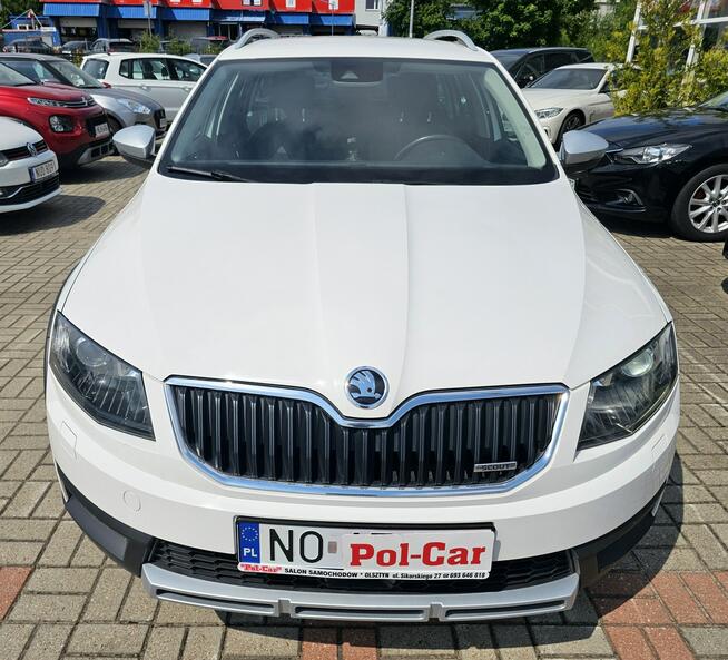 Škoda Octavia Scout, 4x4,automat, tempomat aktywny, grzane fotele,skóra,alkantara