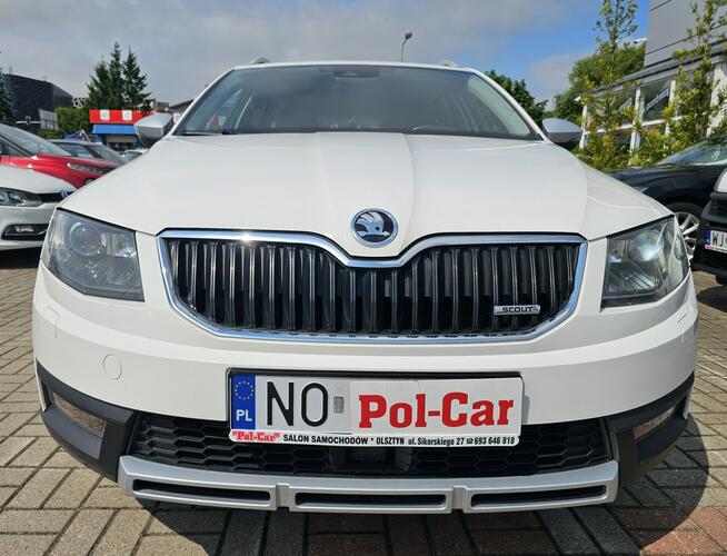 Škoda Octavia Scout, 4x4,automat, tempomat aktywny, grzane fotele,skóra,alkantara