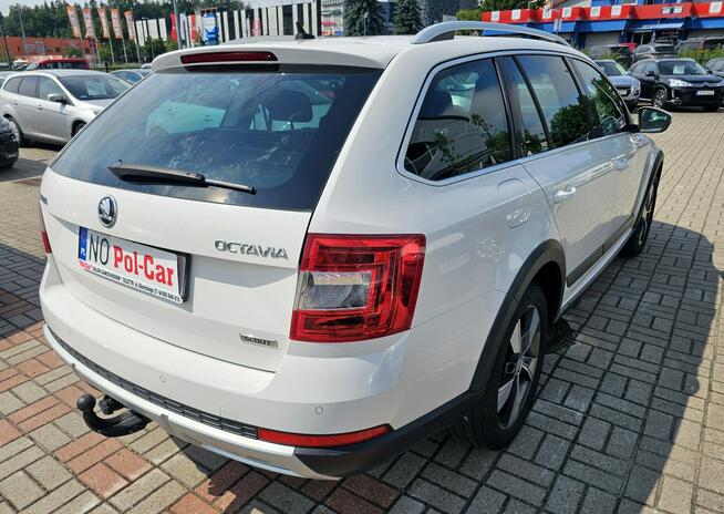 Škoda Octavia Scout, 4x4,automat, tempomat aktywny, grzane fotele,skóra,alkantara