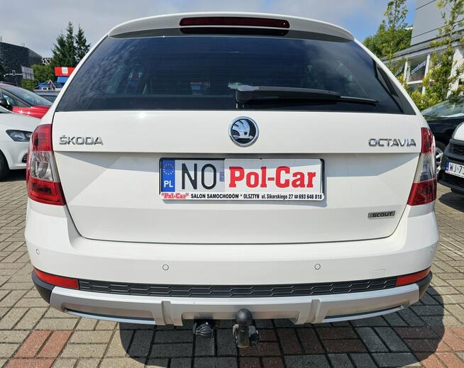 Škoda Octavia Scout, 4x4,automat, tempomat aktywny, grzane fotele,skóra,alkantara