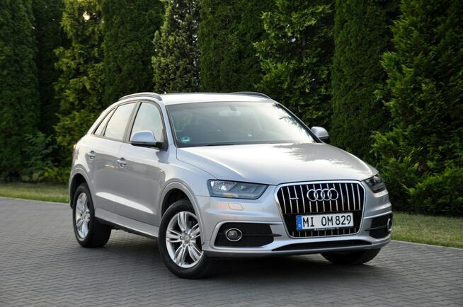 Audi Q3 2.0T(170KM)*79tyś.km*S-Line*Navi*Kamera*Automat*I Wł*2xParkt*Alu17"ASO