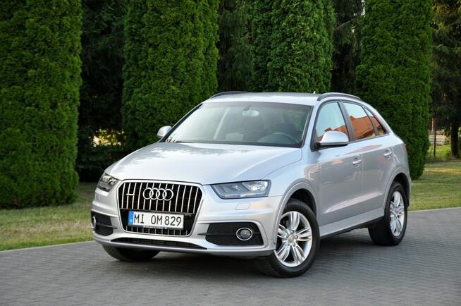 Audi Q3 2.0T(170KM)*79tyś.km*S-Line*Navi*Kamera*Automat*I Wł*2xParkt*Alu17"ASO