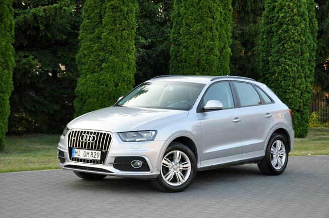 Audi Q3 2.0T(170KM)*79tyś.km*S-Line*Navi*Kamera*Automat*I Wł*2xParkt*Alu17"ASO