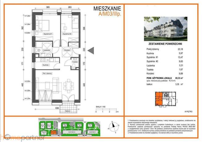 Mieszkanie Wrocław Krzyki, Brochów, Brochowska