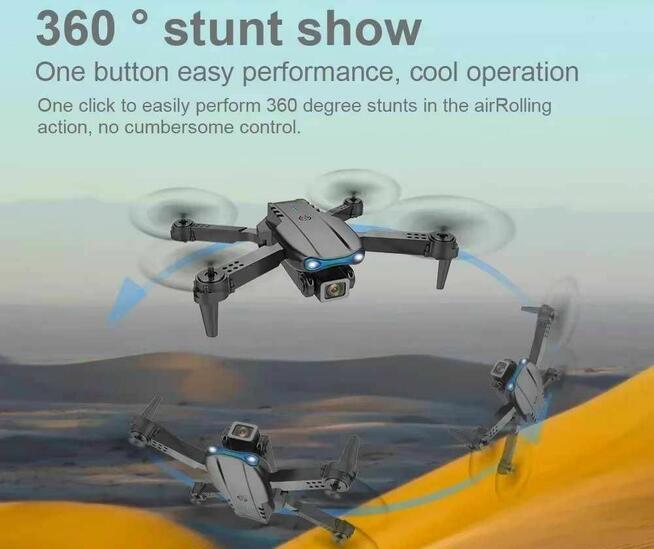 E99 Pro Drone zdalnego sterowania czteroosiowy HD