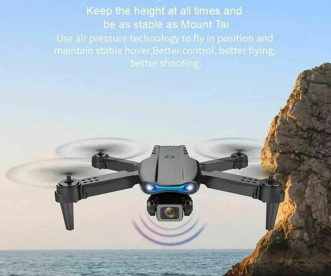 E99 Pro Drone zdalnego sterowania czteroosiowy HD