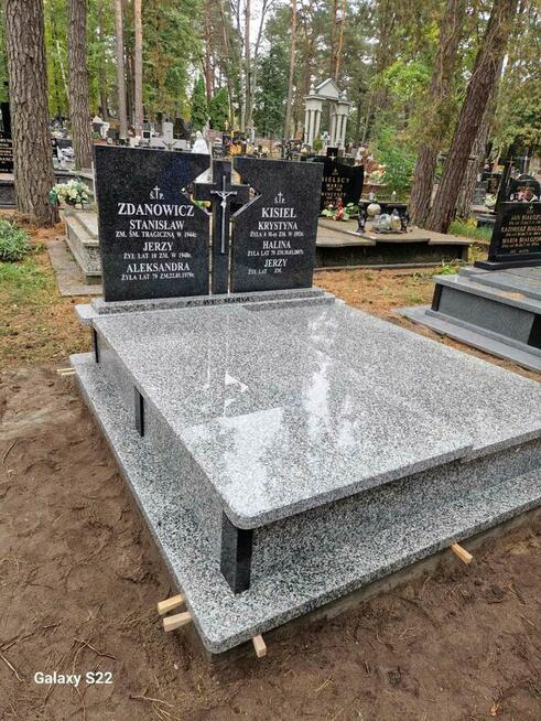 Nagrobek granitowy podwójny tylko 12tys.zł