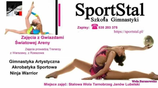 SportStal Szkoła Gimnastyki: Nowy Nabór