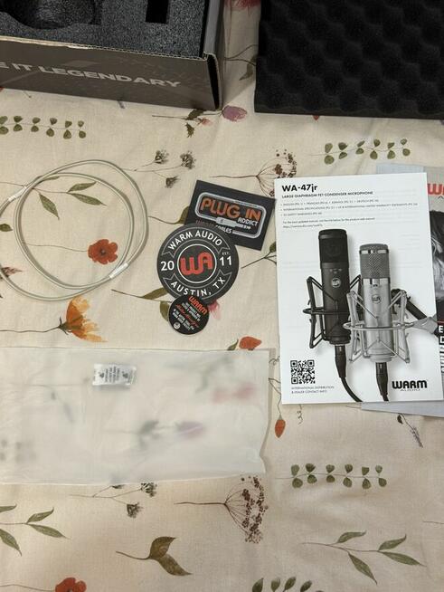 Mikrofon pojemnościowy Warm Audio WA47Jr GWARANCJA + FAKTURA