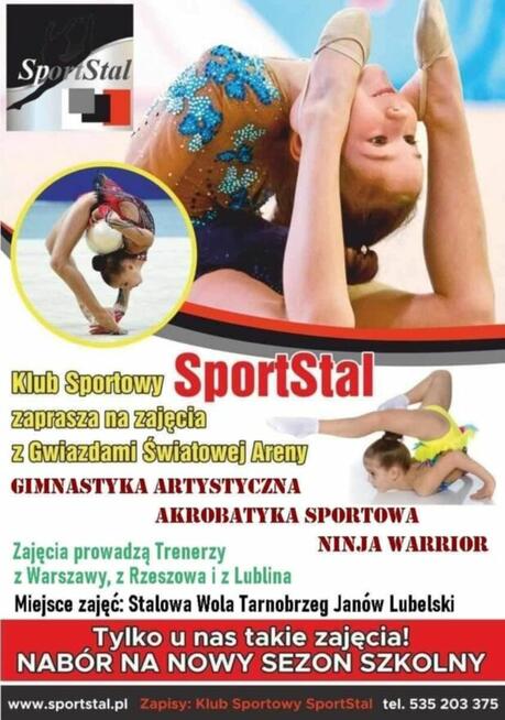 Zajęcia Wakacyjne z Gimnastyką SportStal