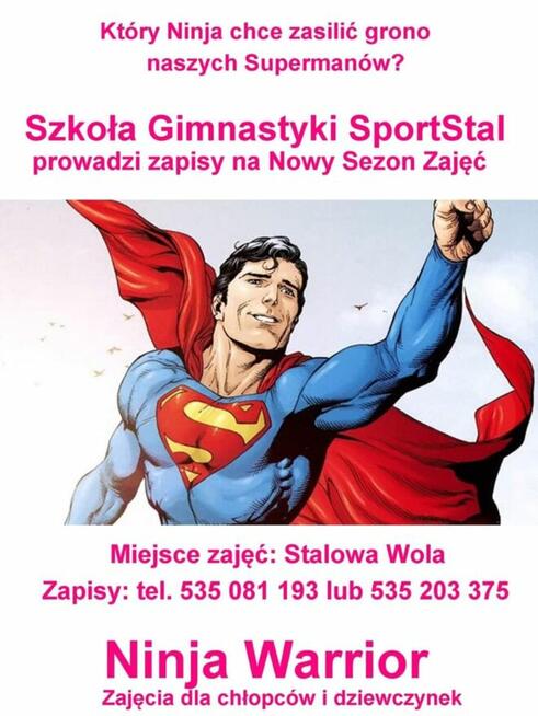 Zajęcia Wakacyjne z Gimnastyką SportStal