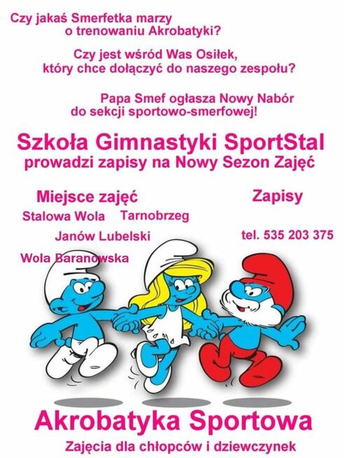 Zajęcia Wakacyjne z Gimnastyką SportStal