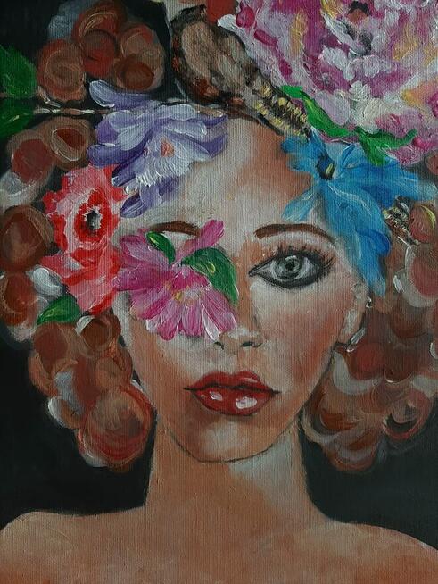 Obraz ręcznie malowany 40x 30