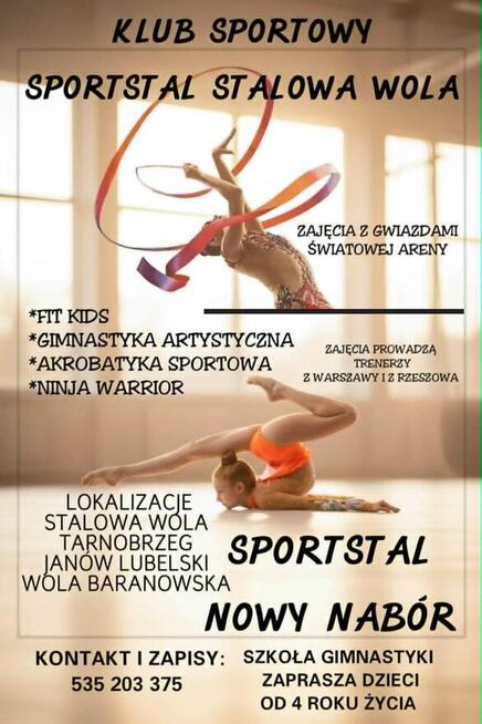 SportStal Szkoła Gimnastyki: Nowy Nabór