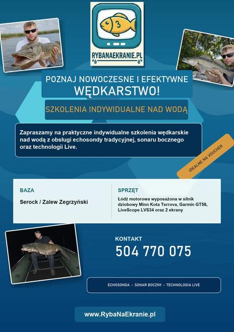 Indywidualne szkolenia wędkarskie