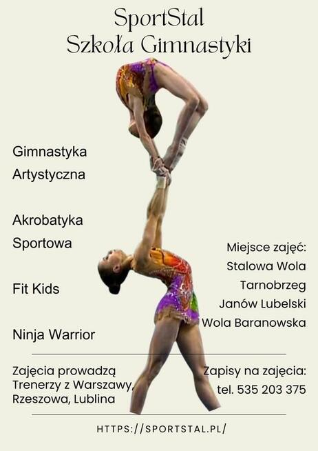 SportStal Szkoła Gimnastyki: Nowy Nabór
