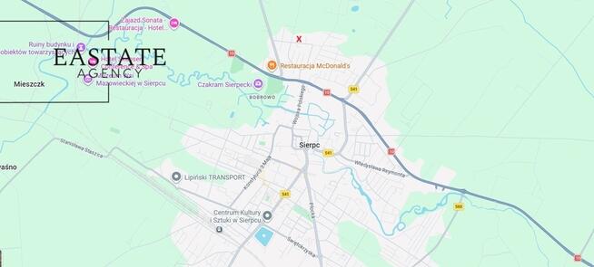 Działka budowlana | 800m2 | Sierpc