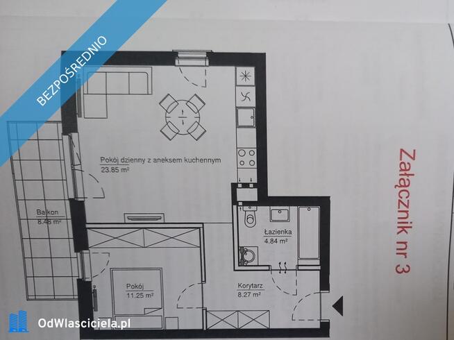 Nowe 2-pokojowe mieszkanie 49 m² – ul. Kartograficzna, Warszaw