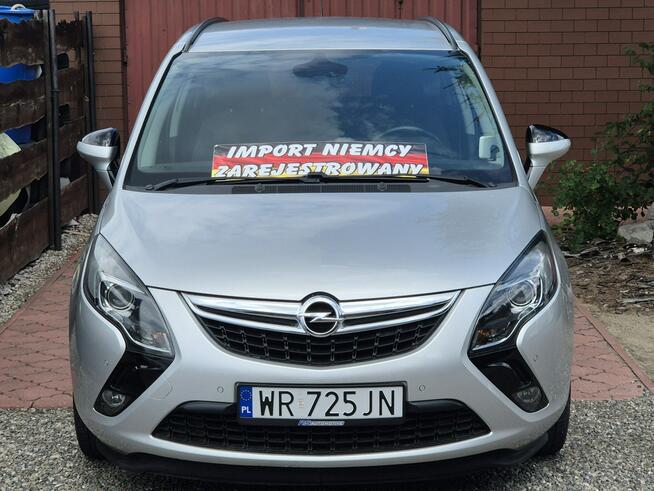Opel Zafira 1.4T 140KM, 100% Oryginał Lakier, Stan Perfekcyjny, Biledy, Nawigacja