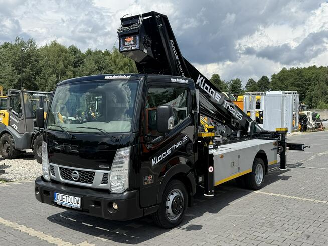 Nissan Cabstar Podnośnik Koszowy 25m KLAAS THEO 25 Pilot Zwyżka CMC Ruthmann P7