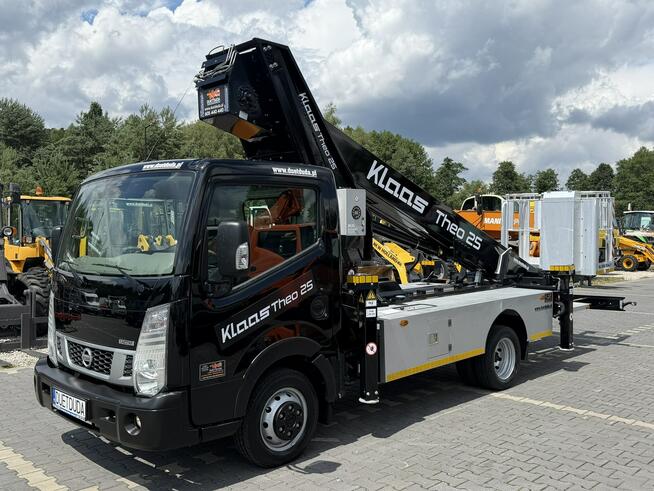 Nissan Cabstar Podnośnik Koszowy 25m KLAAS THEO 25 Pilot Zwyżka CMC Ruthmann P7