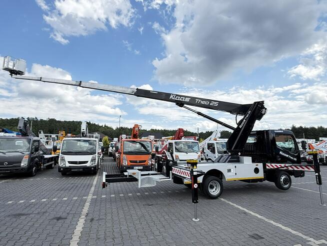 Nissan Cabstar Podnośnik Koszowy 25m KLAAS THEO 25 Pilot Zwyżka CMC Ruthmann P7