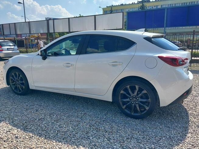 Mazda 3 SALON PL. pierwszy wł. BIAŁA PERŁA Ksenony Kamera Alu18
