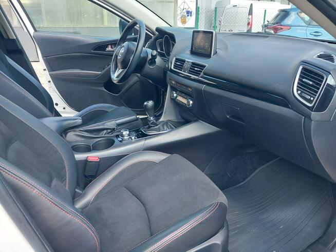 Mazda 3 SALON PL. pierwszy wł. BIAŁA PERŁA Ksenony Kamera Alu18