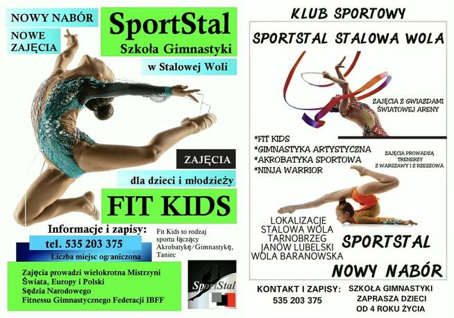 SportStal Szkoła Gimnastyki: Nowy Nabór