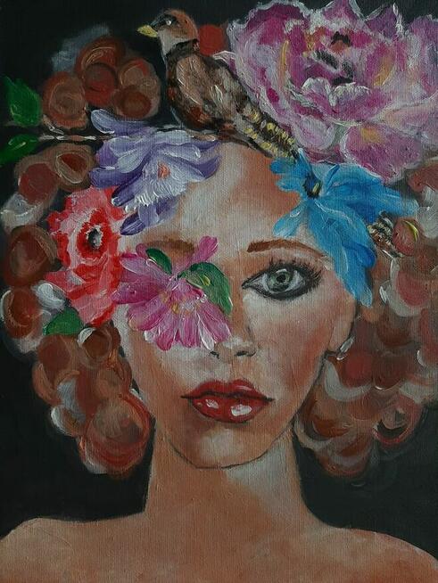 Obraz ręcznie malowany 40x 30