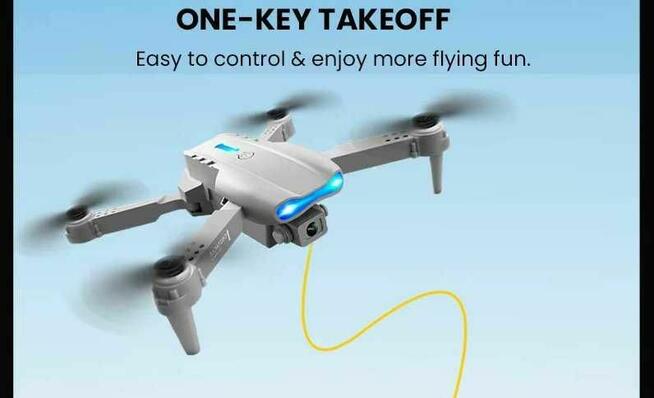 E99 Dron zdalnego sterowania czteroosiowy