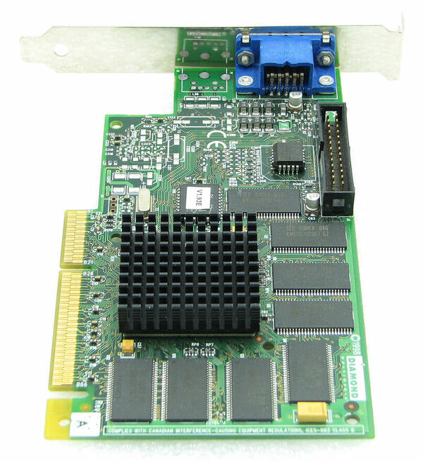 Diamond Viper V550 TNT NV4 16MB 128bit SDRAM D-SUB AGPx2 ret