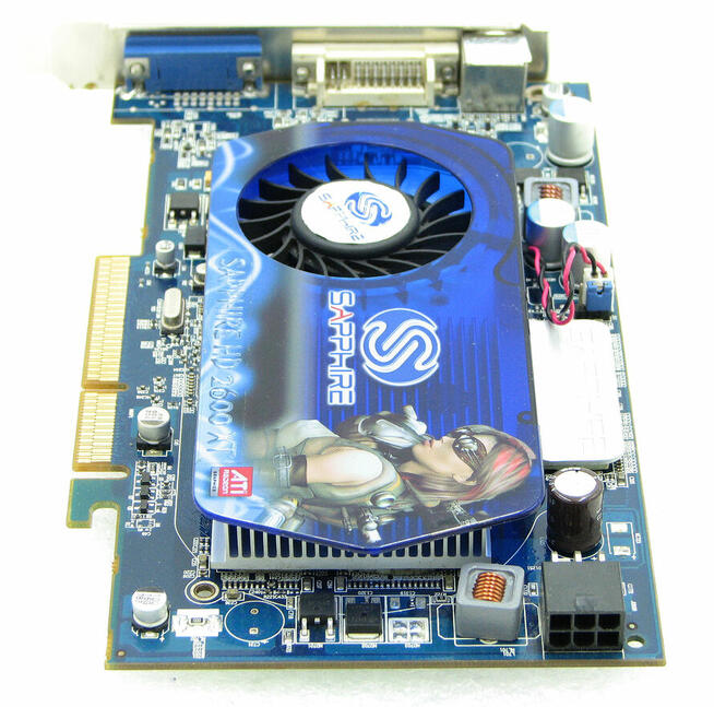 SAPPHIRE ATI Radeon HD2600 XT 512MB 128bit GDDR3 DSUB DVI TV