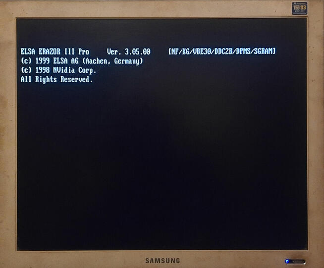 ELSA ERAZOR III PRO A32 RIVA TNT2 PRO 32MB SDR 128bit DSUB A